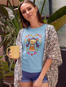 Cute Doll T-shirt -SmartPrintsInk Designs