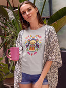 Cute Doll T-shirt -SmartPrintsInk Designs