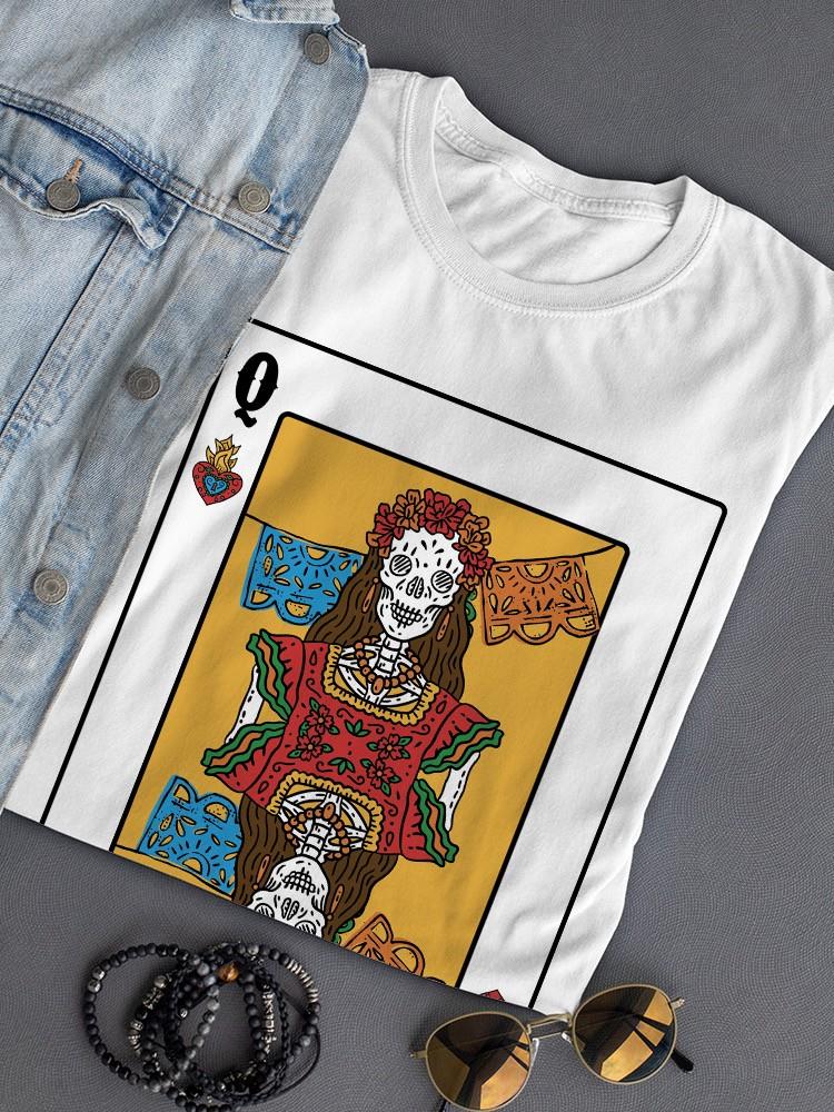Queen Of Skulls T-shirt -SmartPrintsInk Designs