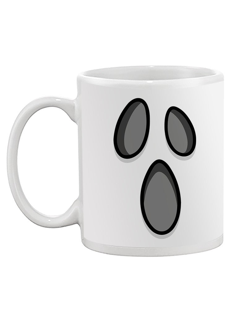 Hey Boo, Scary Ghost Mug -SmartPrintsInk Designs