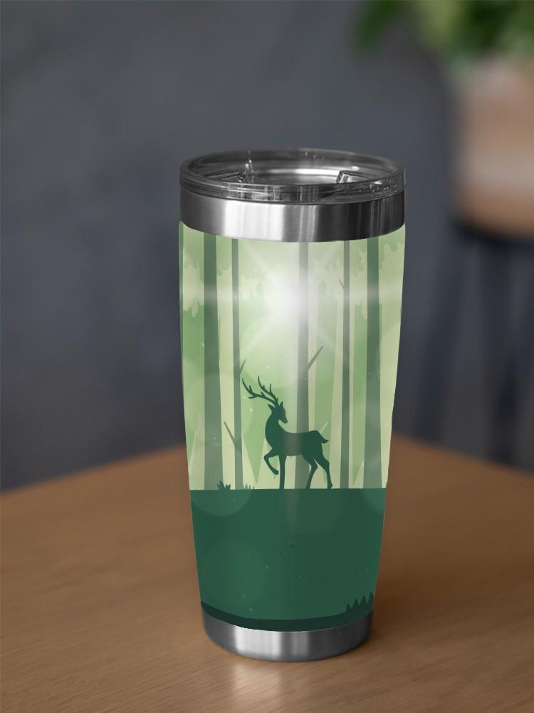 A Deer With The Sunshine Tumbler -SmartPrintsInk Designs