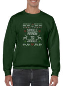 Single, And Ready To Jingle Sweatshirt -SmartPrintsInk Designs