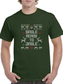 Single, And Ready To Jingle T-shirt -SmartPrintsInk Designs
