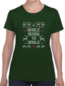 Single, And Ready To Jingle T-shirt -SmartPrintsInk Designs