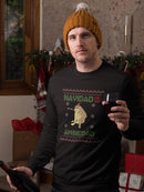 Christmas Gives Me Amxiety Sweatshirt -SmartPrintsInk Designs