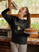 Christmas Gives Me Amxiety Sweatshirt -SmartPrintsInk Designs