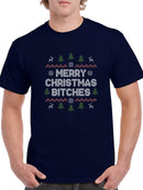 Merry Christmas B****** T-shirt -SmartPrintsInk Designs