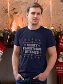 Merry Christmas B****** T-shirt -SmartPrintsInk Designs