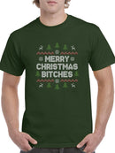 Merry Christmas B****** T-shirt -SmartPrintsInk Designs