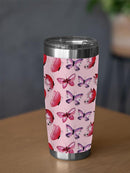 A Butterfly Pattern. Tumbler -SmartPrintsInk Designs