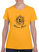 Retriever Mama T-shirt -SmartPrintsInk Designs
