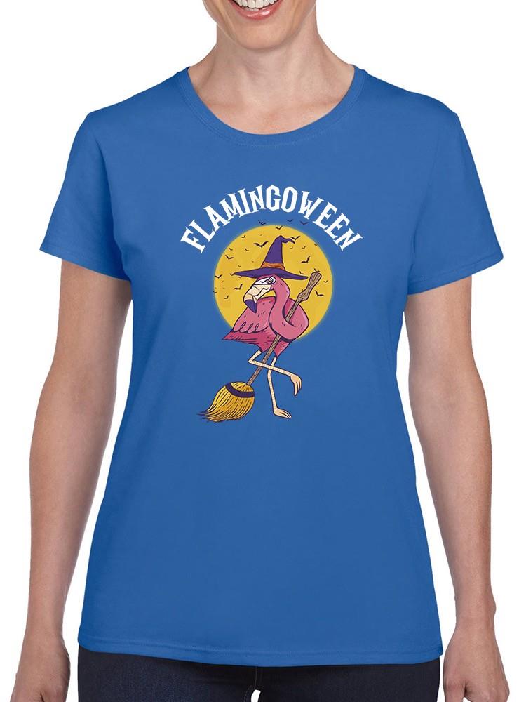 Flamingoween T-shirt -SmartPrintsInk Designs