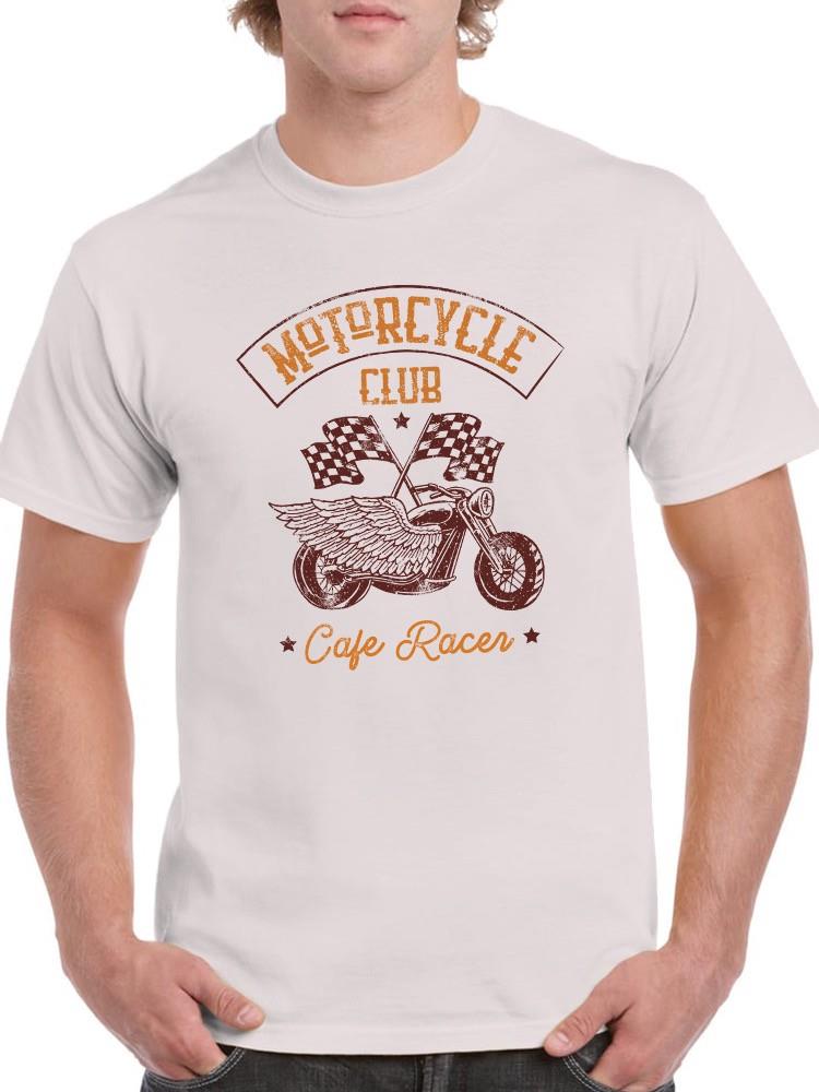 Cafe Racer Motorcycle Club T-shirt -SmartPrintsInk Designs