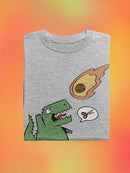 Rock Paper Scissors Meteor T-shirt -SmartPrintsInk Designs
