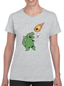Rock Paper Scissors Meteor T-shirt -SmartPrintsInk Designs