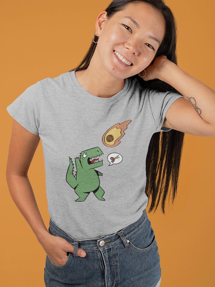 Rock Paper Scissors Meteor T-shirt -SmartPrintsInk Designs