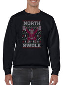 North Swole Sweatshirt -SmartPrintsInk Designs