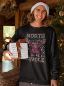 North Swole Sweatshirt -SmartPrintsInk Designs
