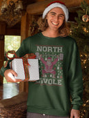 North Swole Sweatshirt -SmartPrintsInk Designs