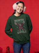 North Swole Sweatshirt -SmartPrintsInk Designs