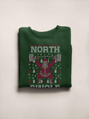North Swole Sweatshirt -SmartPrintsInk Designs