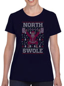 North Swole T-shirt -SmartPrintsInk Designs
