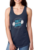 Only Gains! Racerback Tank -SmartPrintsInk Designs
