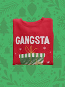 A Gangsta Wrapper Sweatshirt -SmartPrintsInk Designs