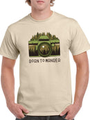 Born To Wander In The Wild T-shirt -SmartPrintsInk Designs
