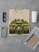 Born To Wander In The Wild T-shirt -SmartPrintsInk Designs