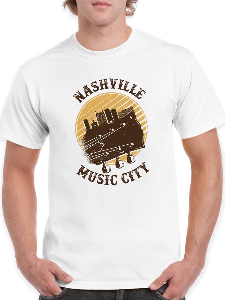 Nashville Music City T-shirt -SmartPrintsInk Designs