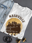 Nashville Music City T-shirt -SmartPrintsInk Designs