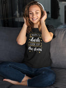 Look For The Stars T-shirt -SmartPrintsInk Designs