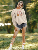 Peace Butterfly Symbol Sweatshirt -SmartPrintsInk Designs