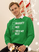 I Tried My Best Sweatshirt -SmartPrintsInk Designs