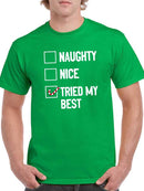 I Tried My Best T-shirt -SmartPrintsInk Designs