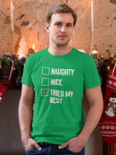 I Tried My Best T-shirt -SmartPrintsInk Designs