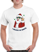 I Believe In Santa! T-shirt -SmartPrintsInk Designs