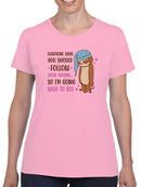 Following My Dreams To Bed T-shirt -SmartPrintsInk Designs