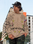 Xmas Life All-Over Sweatshirt -Smartprintsink Designs