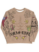 Xmas Life All-Over Sweatshirt -Smartprintsink Designs