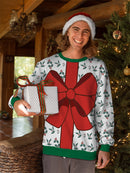 Christmas Gift Wrap All-Over Sweatshirt -Smartprintsink Designs