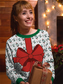 Christmas Gift Wrap All-Over Sweatshirt -Smartprintsink Designs