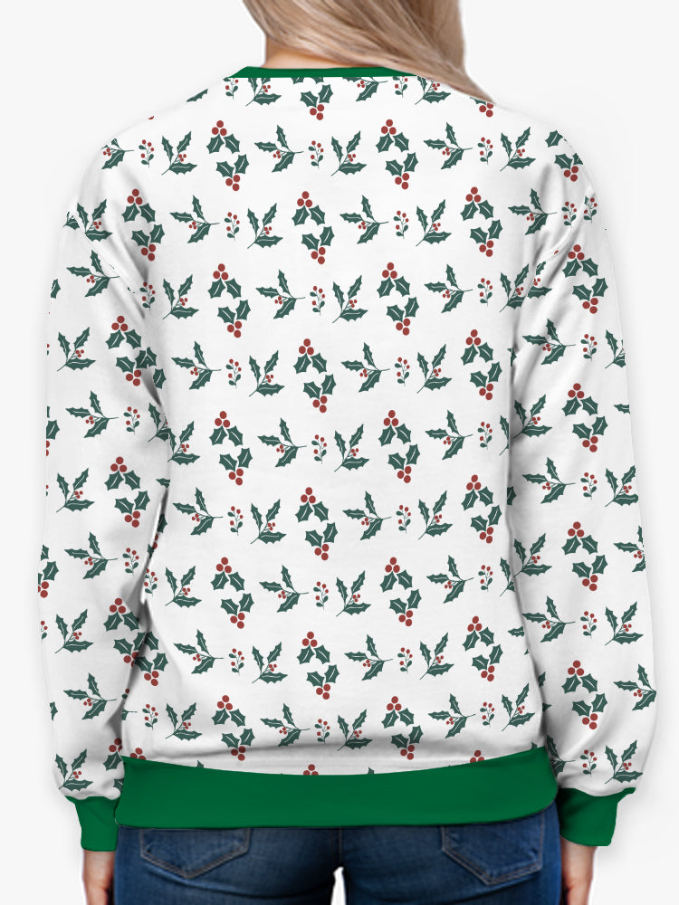 Christmas Gift Wrap All-Over Sweatshirt -Smartprintsink Designs