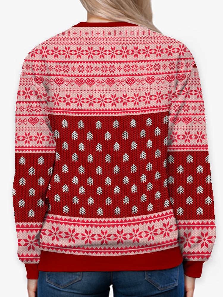 It's Christmas B******! All-Over Sweatshirt -Smartprintsink Designs