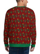 Christmas Gift Wrapping All-Over Sweatshirt -Smartprintsink Designs