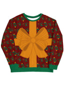 Christmas Gift Wrapping All-Over Sweatshirt -Smartprintsink Designs
