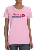 Put On A Happy Face! T-shirt -SmartPrintsInk Designs