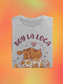 Crazy Cat Lady. T-shirt -SmartPrintsInk Designs