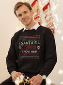 Santa's Coming! Sweatshirt -SmartPrintsInk Designs
